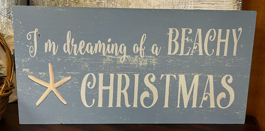 "I'm Dreaming of a Beachy Christmas" Artwork