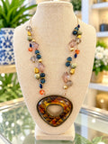 Chico's Necklace  Multi Beaded
