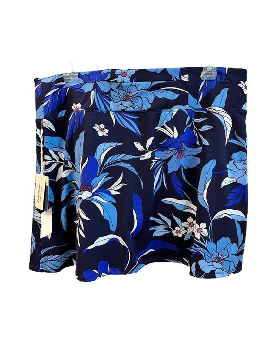 Blue Tropical Activewear Skort by Tommy Bahama