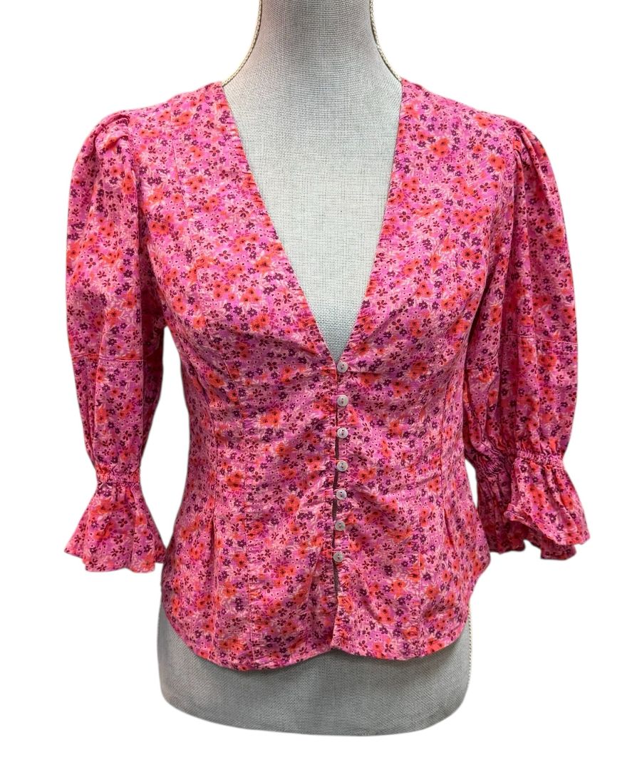 I Found You Boho Top by Free People Size Small