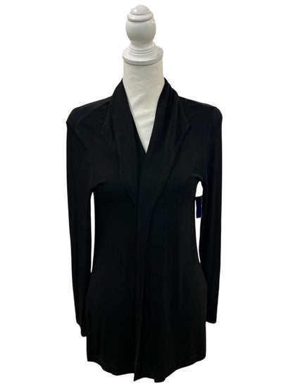Open Front Black Cardigan by Chico's