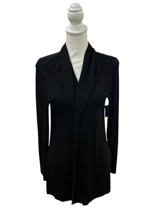 Open Front Black Cardigan by Chico's