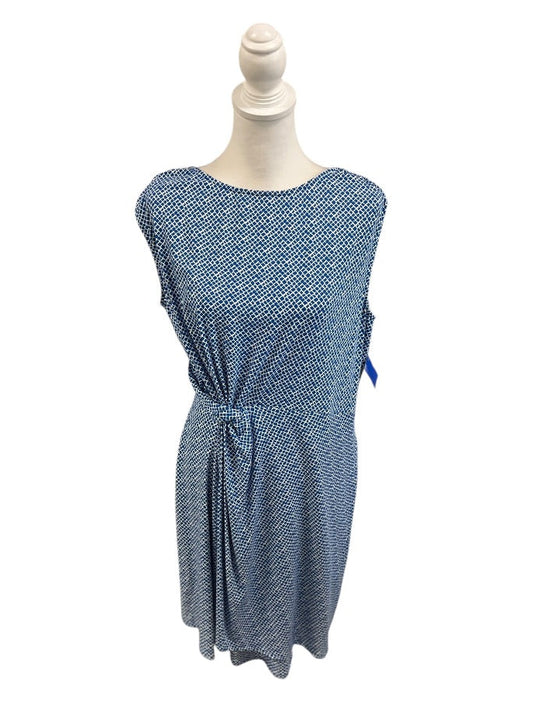 Blue Side Draped Dress by Tommy Bahama