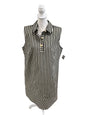 Black and White Striped Mini Dress by Pearl by Lela Rose