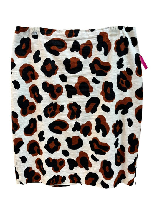 Animal Print Brown Black White by Talbots
