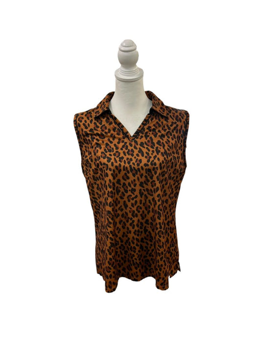 Animal Print Activewear Top by Lady Hagan