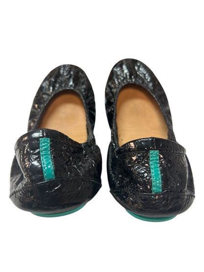 Tieks Obsidian Black Ballet Flats Size 9