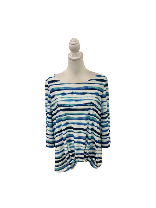 Joseph Ribkoff Tops 10 Blue & White