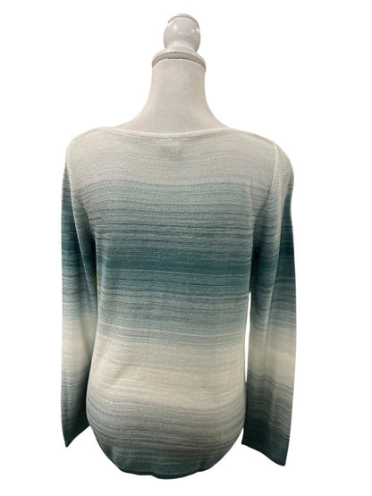Blue & White Ombre Top by Chico's