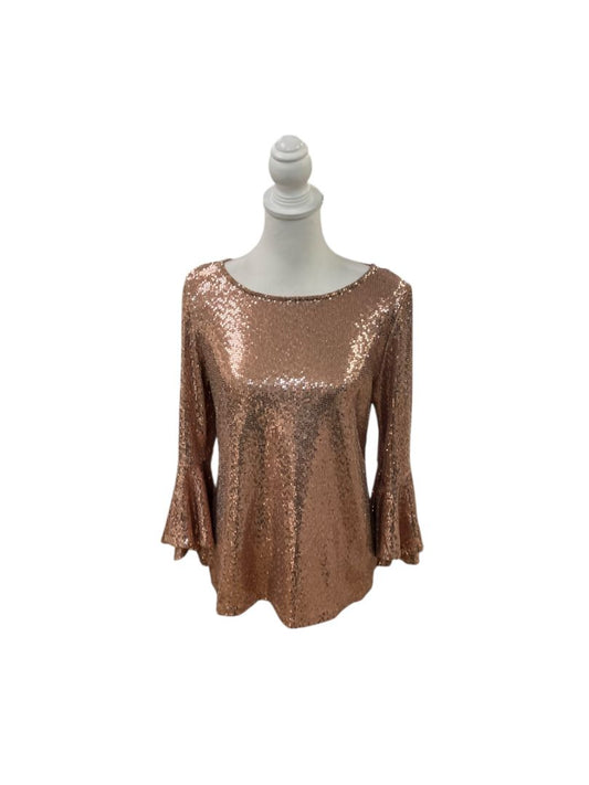 Copper Sequin Top by MSK