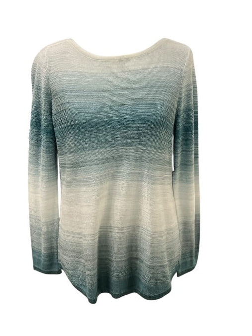Blue & White Ombre Top by Chico's