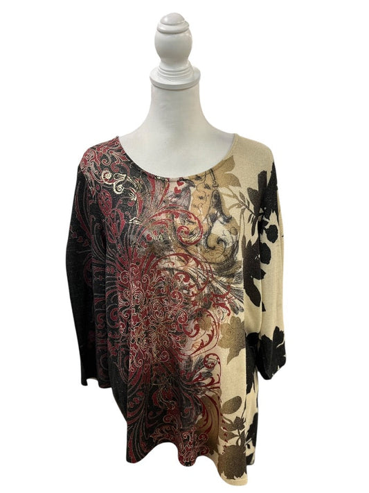 Sully Baroque Asymmetrical Top by Chico's