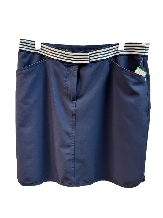 Activewear Skort Skirt 10 Navy Blue by GGBlue