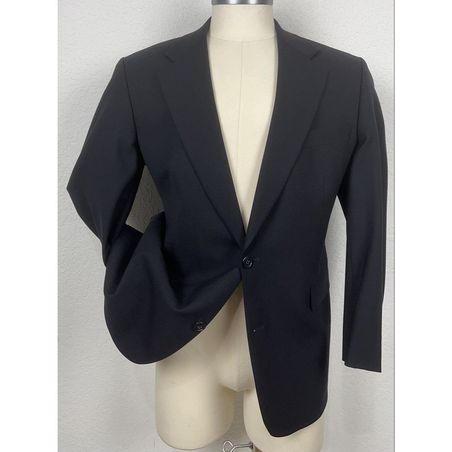 Brooks Brothers Navy Blue Blazer Sport Coat Jacket Men’s Sz 43R - 44R Brooksease