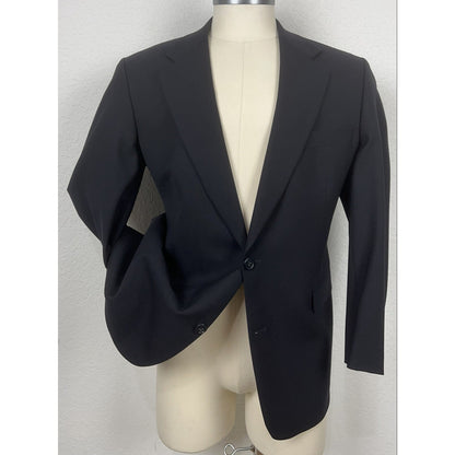 Brooks Brothers Navy Blue Blazer Sport Coat Jacket Men’s Sz 43R - 44R Brooksease
