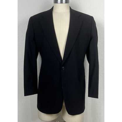 Brooks Brothers Navy Blue Blazer Sport Coat Jacket Men’s Sz 43R - 44R Brooksease