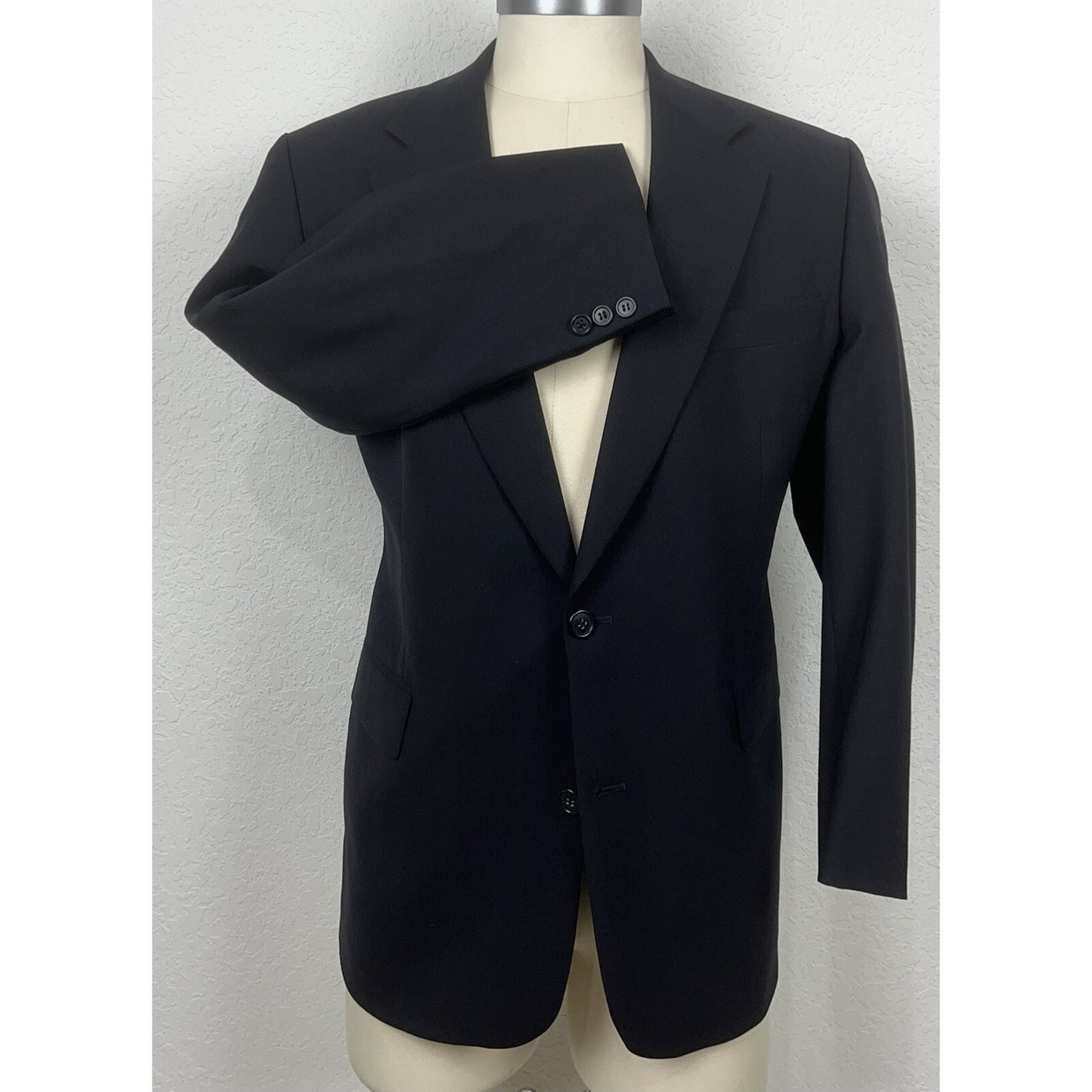 Brooks Brothers Navy Blue Blazer Sport Coat Jacket Men’s Sz 43R - 44R Brooksease