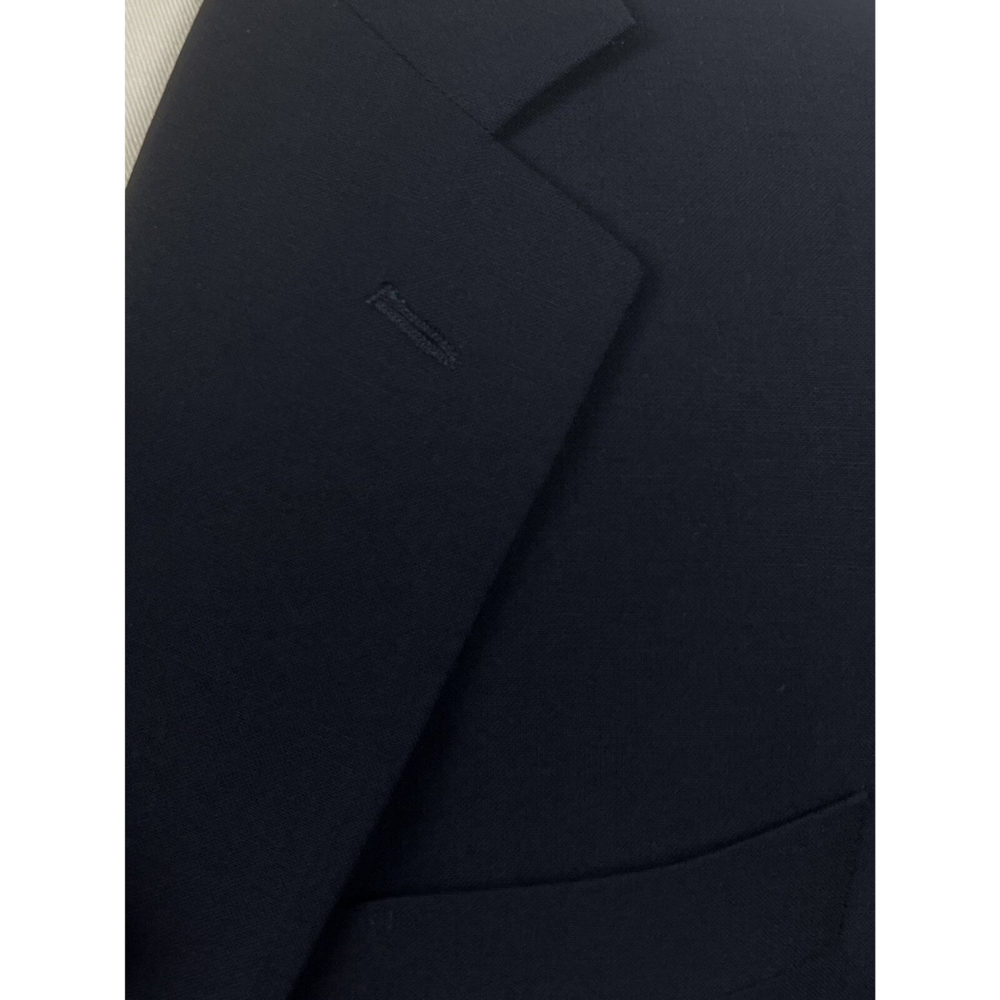 Brooks Brothers Navy Blue Blazer Sport Coat Jacket Men’s Sz 43R - 44R Brooksease