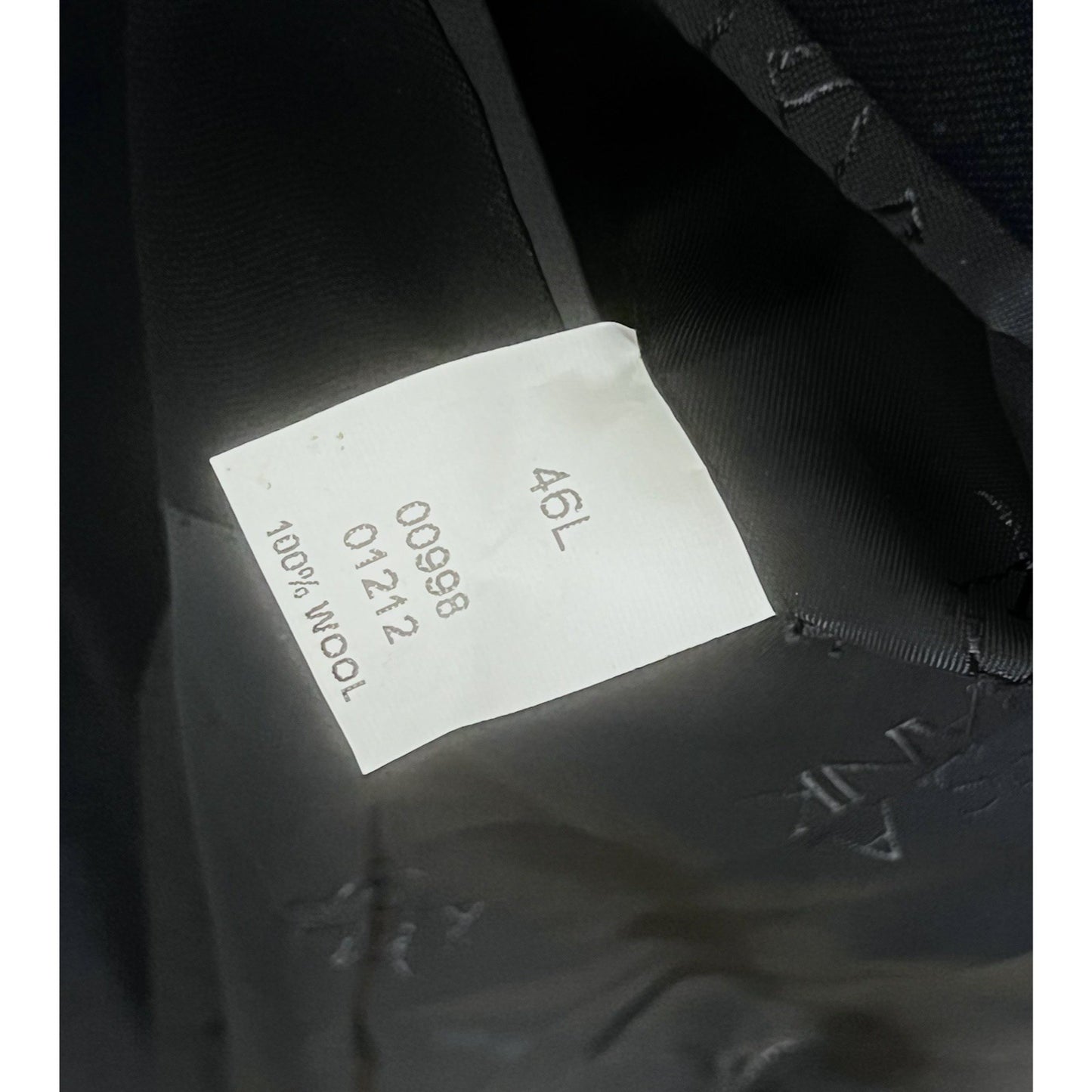 Jos. A. Bank Signature Collection Black Wool Custom Made Blazer Sport Coat 46L