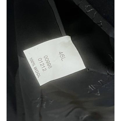 Jos. A. Bank Signature Collection Black Wool Custom Made Blazer Sport Coat 46L