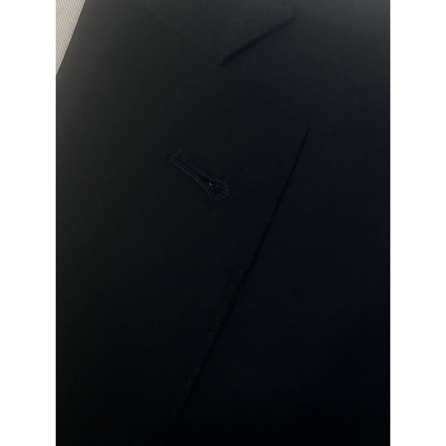 Jos. A. Bank Signature Collection Black Wool Custom Made Blazer Sport Coat 46L