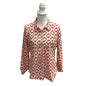 Crown & Ivy Crab Print 100% Cotton Button-Up Shirt Size M