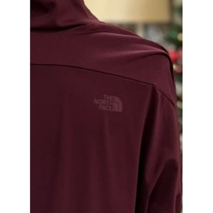 The North Face Womens Burgundy Long Sleeve Mock Neck Tunic Size Large
