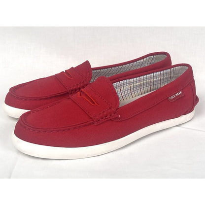 Cole Haan Pinch Maine Classics Nantucket Penny Loafer Red Shoes Women’s Sz 6