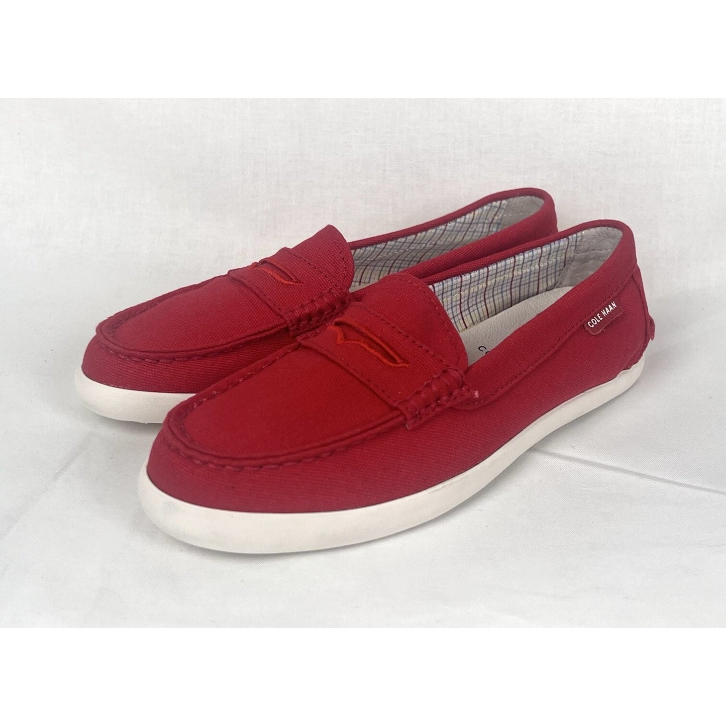Cole Haan Pinch Maine Classics Nantucket Penny Loafer Red Shoes Women’s Sz 6