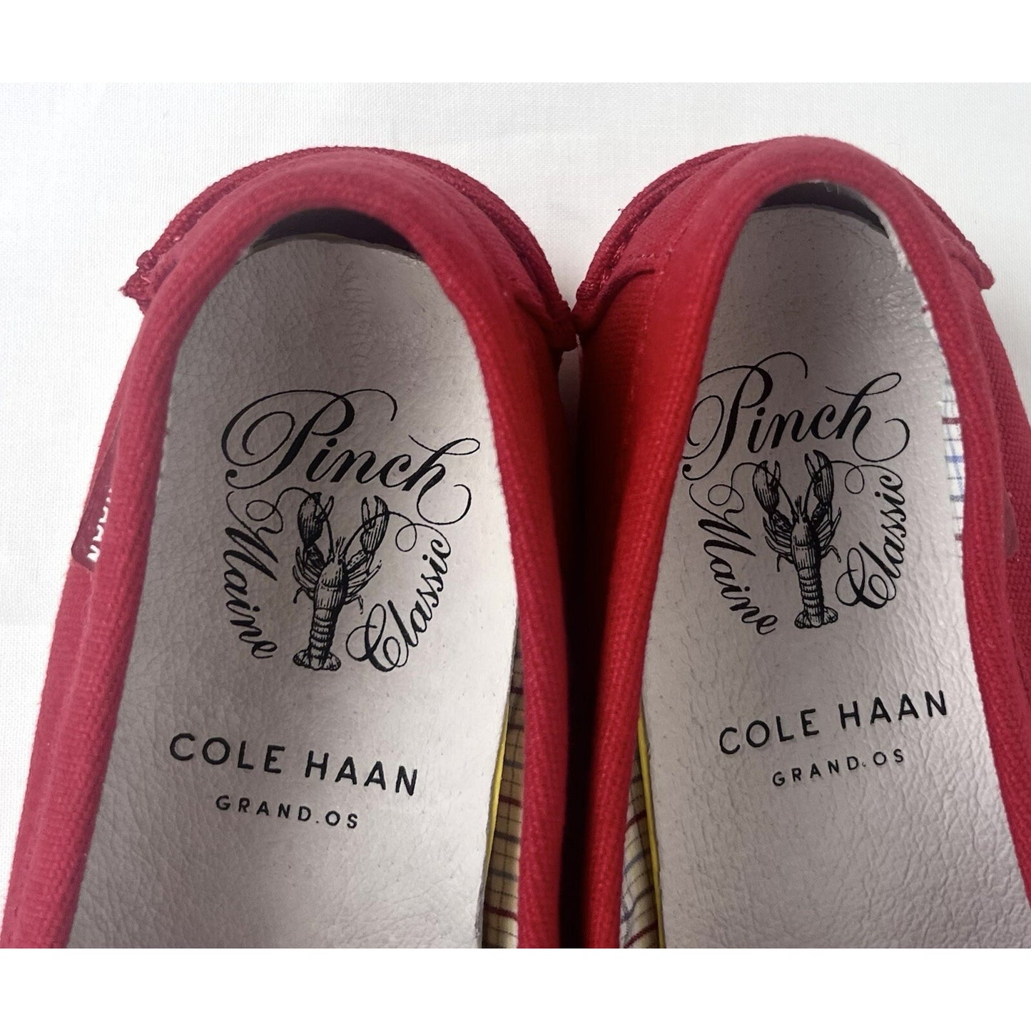 Cole Haan Pinch Maine Classics Nantucket Penny Loafer Red Shoes Women’s Sz 6