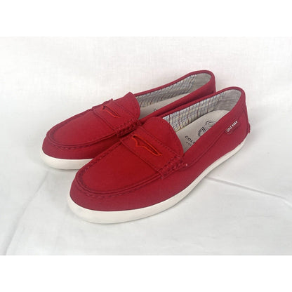 Cole Haan Pinch Maine Classics Nantucket Penny Loafer Red Shoes Women’s Sz 6