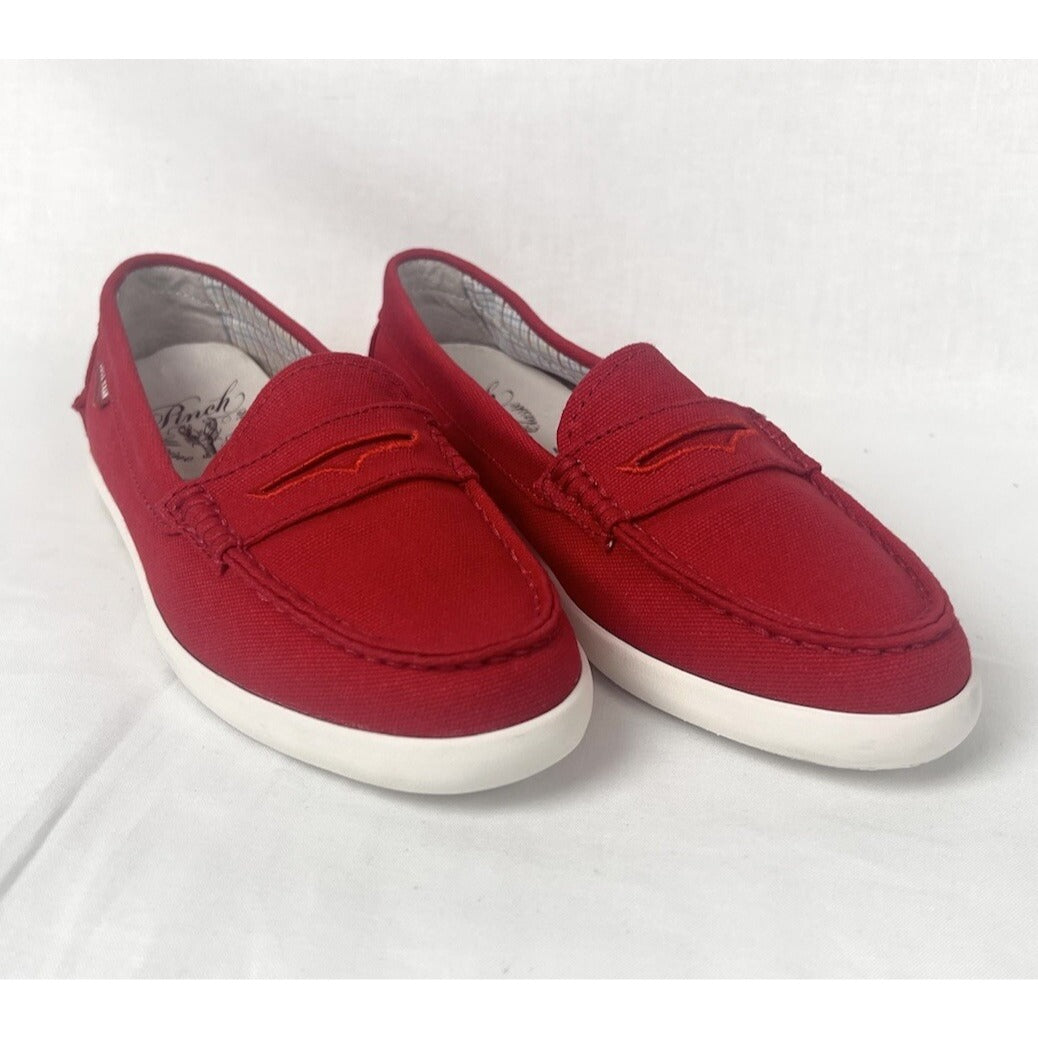 Cole Haan Pinch Maine Classics Nantucket Penny Loafer Red Shoes Women’s Sz 6