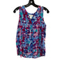 Cynthia Rowley Sleeveless Multi-Color Lightweight Printed Blouse S