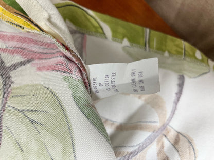 Vintage Painted Pony Floral & Parrot Tapestry Jacket Size Small